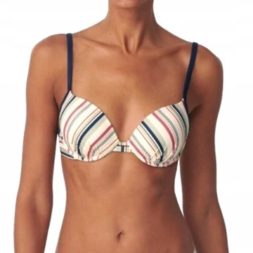 Triumph csíkos bikini felső elölről